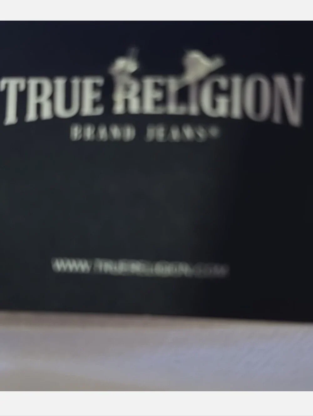 True Religion Optic White Jeans